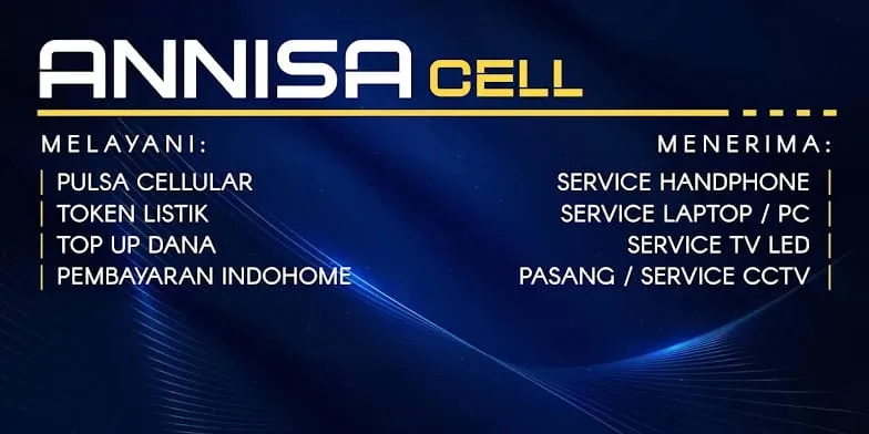 ANNISA CELL Toko dan service center HP, komputer, laptop, TV, CCTV, serta elektronik lainnya di Ternate. - gambar 2