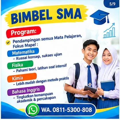Bimbingan Belajar Balikpapan | Bimbel TK, SD, SMP, SMA & Kursus Bahasa Inggris - gambar 5
