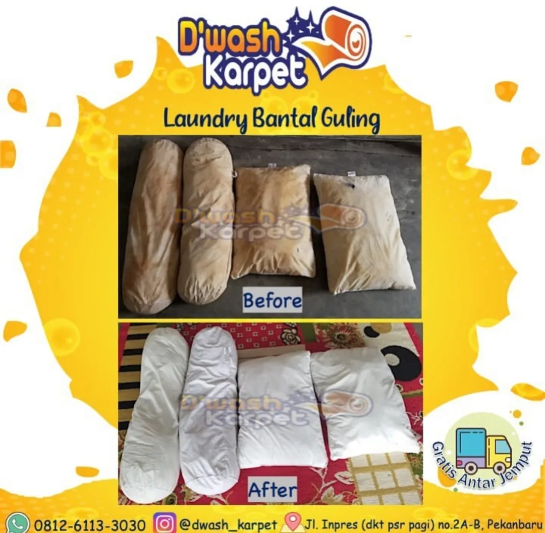 🧺✨ D-WASH LAUNDRY PEKANBARU Solusi Laundry Baju, Sofa, Bed Cover, Spring Bed & Gorden yang Praktis dan Profesional - gambar 8