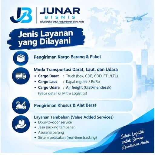 Ekspedisi & Cargo Bandung | Darat, Laut, Udara – Junar Bisnis - gambar 2