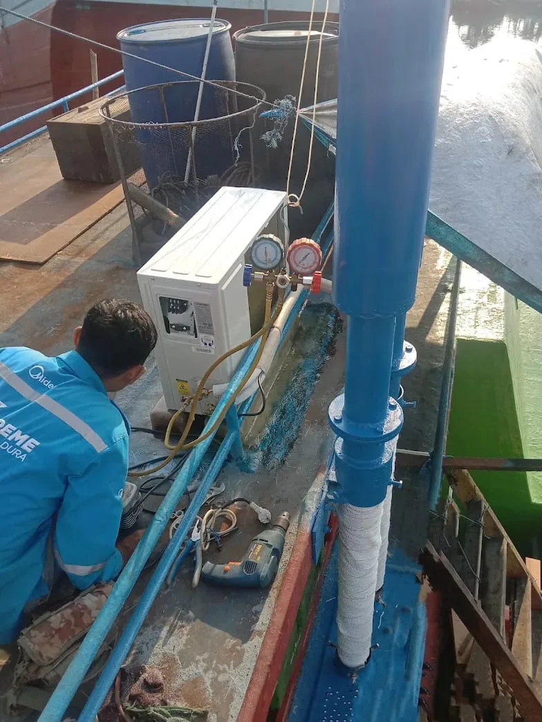 Entis Service AC melayani Jasa Service AC Pekalongan untuk cuci AC, perbaikan AC tidak dingin, isi freon, bongkar pasang, dan perawatan AC rumah maupun kantor - gambar 4