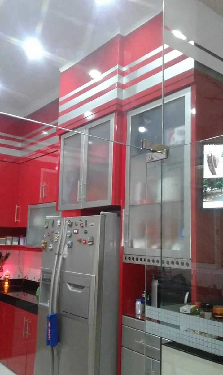 Gatori New Production - Workshop Interior Kendari melayani jasa interior rumah, kitchen set, lemari custom, ruang tamu, kamar tidur, plafon, partisi, dan furnitur custom. - gambar 2