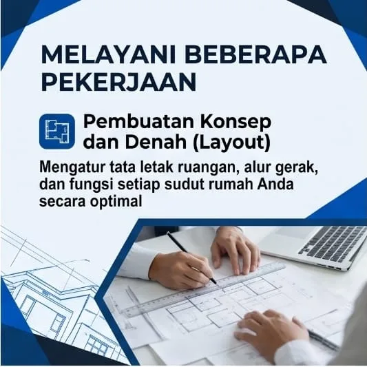 Jasa Arsitek Rumah Bandung | Junar Bisnis – Denah, Desain 3D & Gambar Kerja - gambar 2