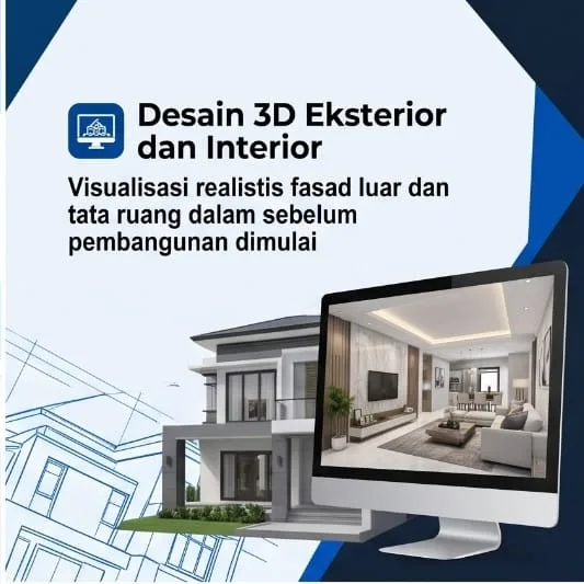 Jasa Arsitek Rumah Bandung | Junar Bisnis – Denah, Desain 3D & Gambar Kerja - gambar 3