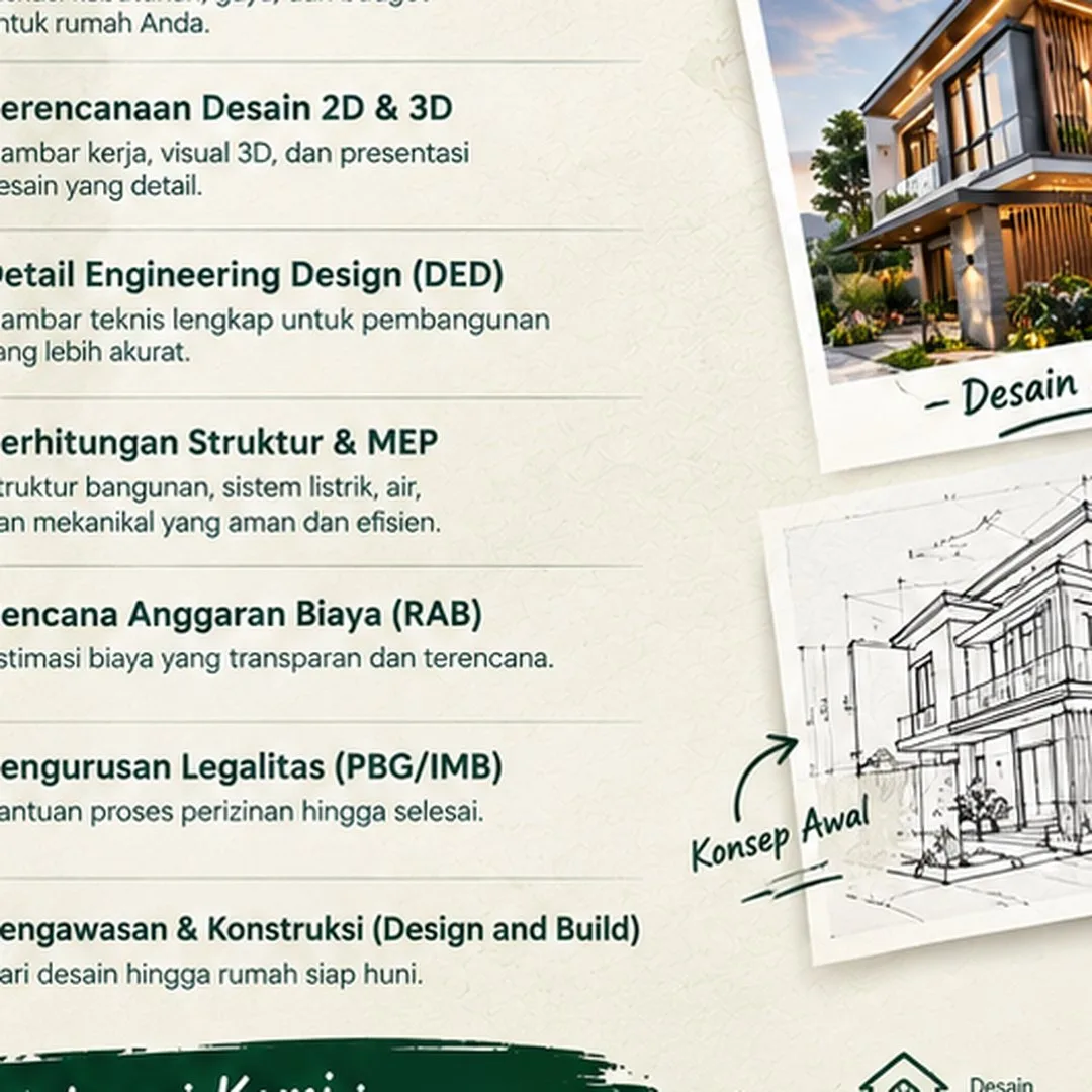 Jasa Arsitek Rumah Semarang | Junar Bisnis — Desain, DED, RAB & Design Build - gambar 5