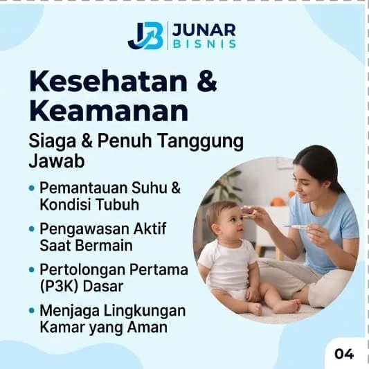 Jasa Baby Sitter Medan | Pendampingan Bayi, Rutinitas Harian & Komunikasi Keluarga — Junar Bisnis - gambar 3