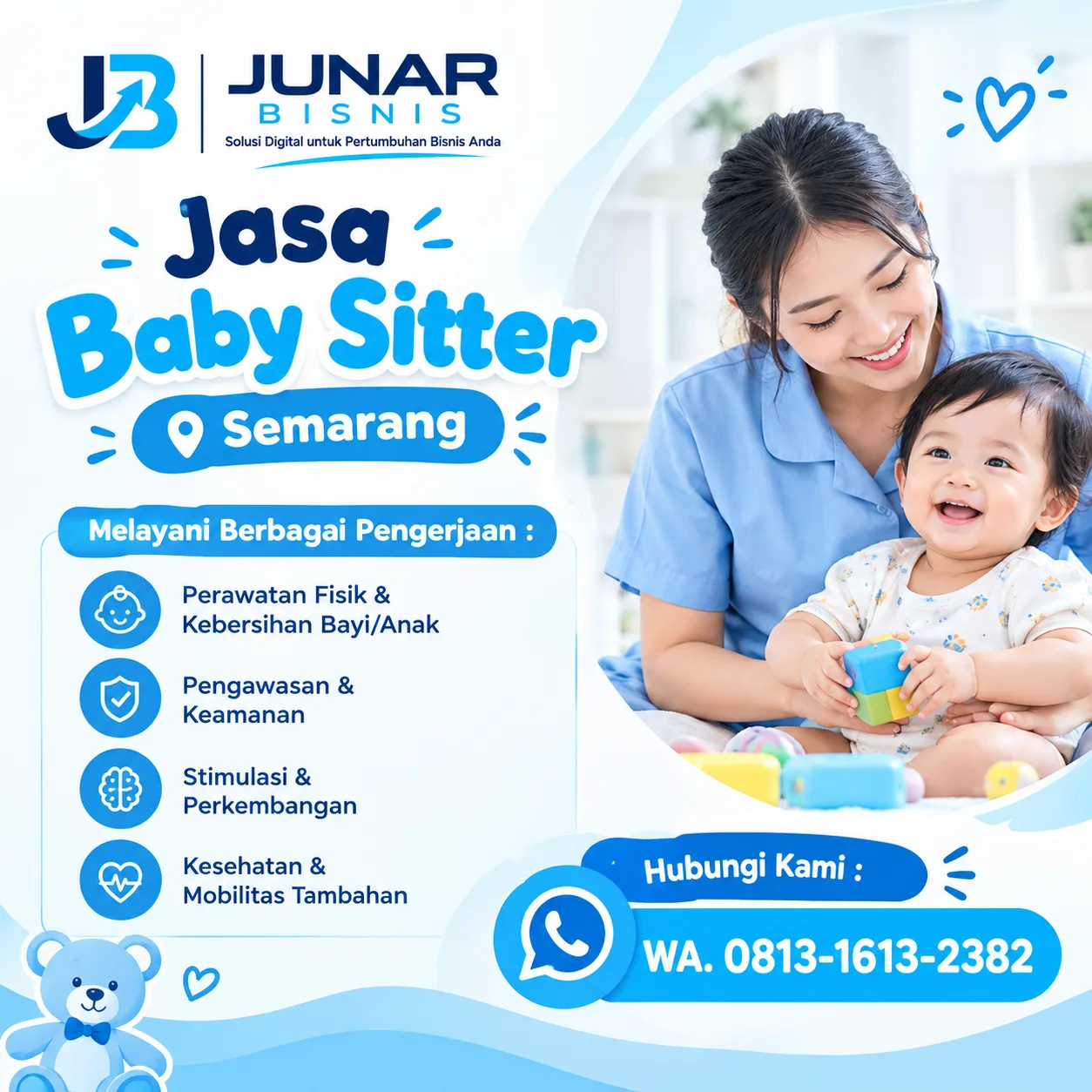 Jasa Baby Sitter Semarang | Junar Bisnis – Pendamping Pengasuhan Anak