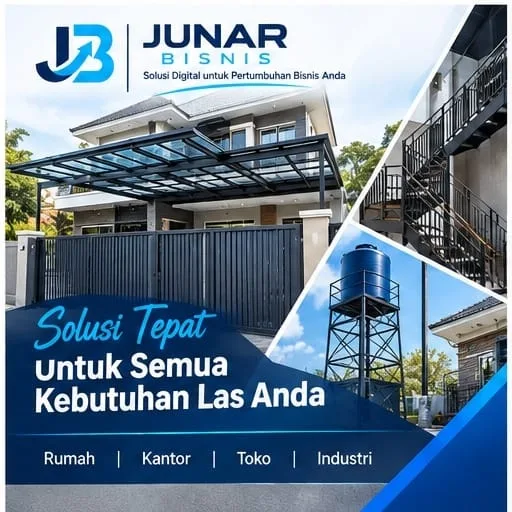 Jasa Bengkel Las Bandung | Junar Bisnis – Fabrikasi, Pasang & Perbaikan - gambar 5