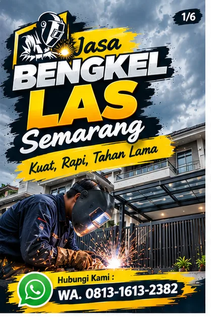 Jasa Bengkel Las Semarang | Junar Bisnis — Pagar, Kanopi, Teralis & Railing
