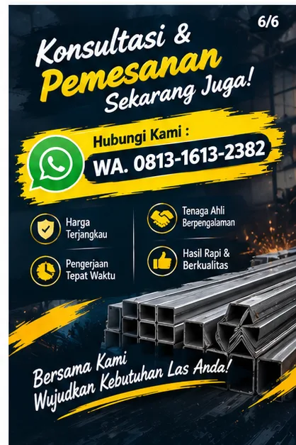 Jasa Bengkel Las Semarang | Junar Bisnis — Pagar, Kanopi, Teralis & Railing - gambar 6