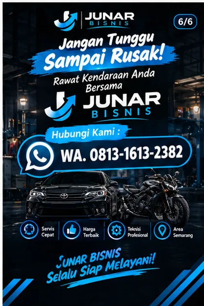 Jasa Bengkel Mobil dan Motor Semarang | Junar Bisnis - gambar 7
