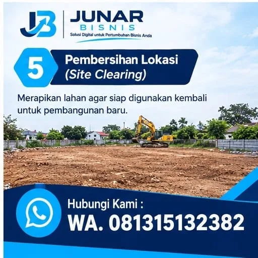 Jasa Bongkar Bangunan Bandung | Junar Bisnis – Demolition & Pembersihan - gambar 6