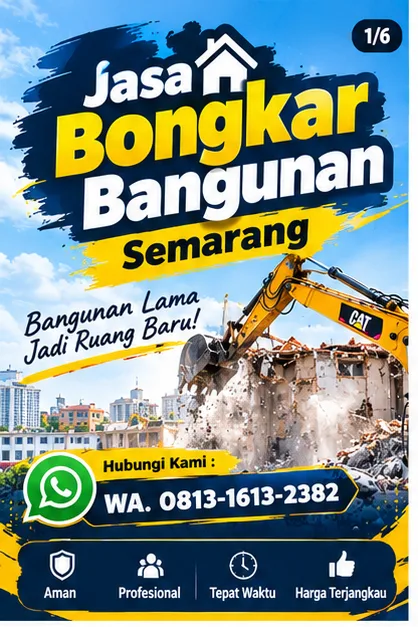 Jasa Bongkar Bangunan Semarang | Junar Bisnis — Bongkar Total & Selektif