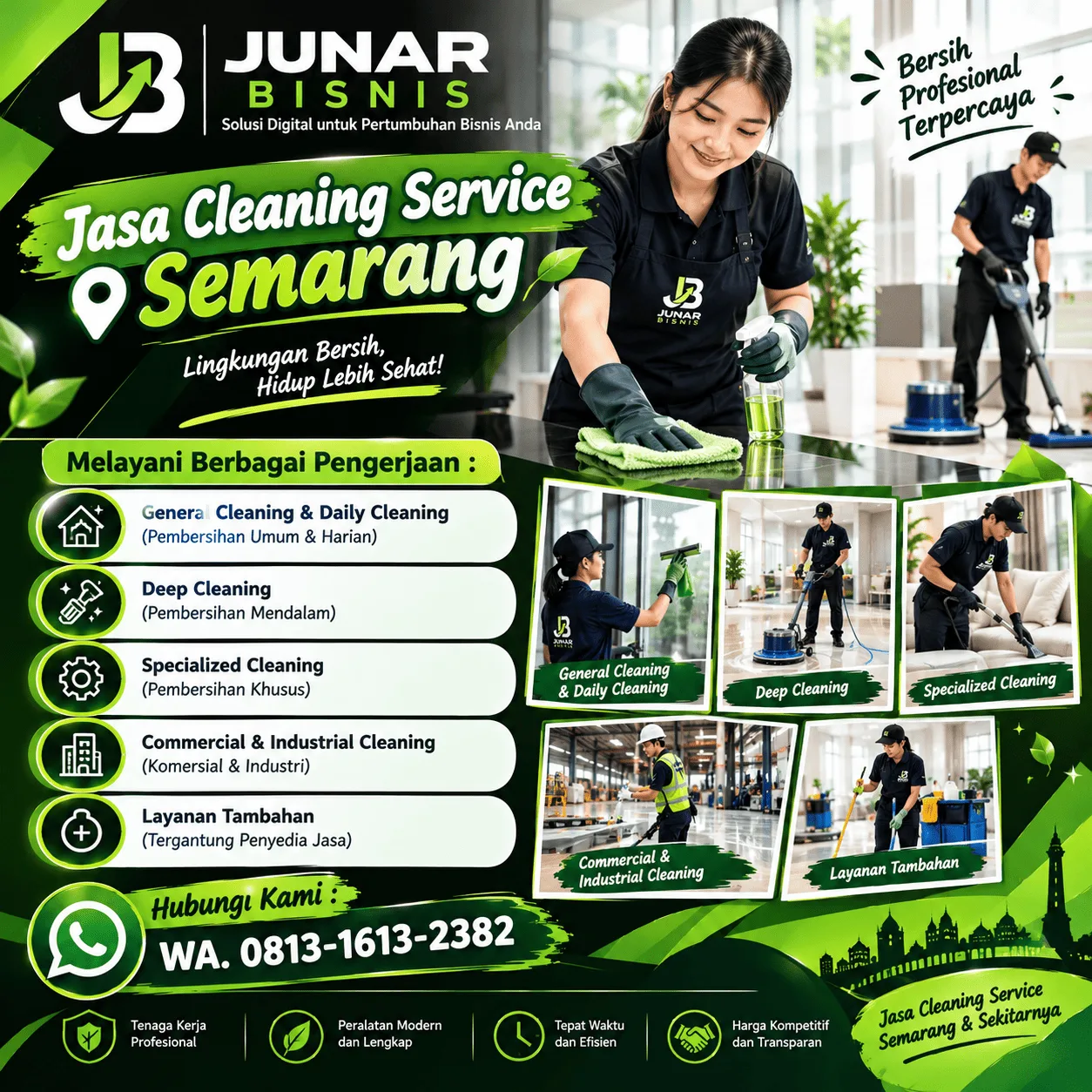 Jasa Cleaning Service Semarang | Junar Bisnis