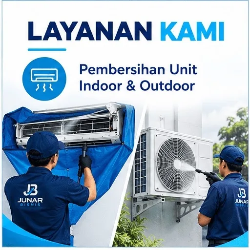 Jasa Cuci AC Medan | Pembersihan Indoor & Outdoor — Junar Bisnis - gambar 2