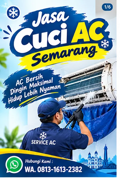 Jasa Cuci AC Semarang | Junar Bisnis — Cuci, Perbaikan & Bongkar Pasang
