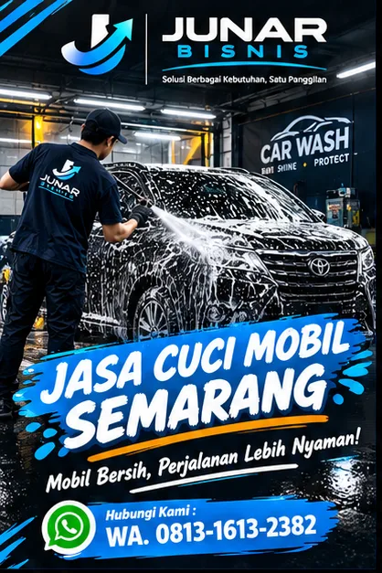 Jasa Cuci Mobil Semarang | Junar Bisnis, Praktis dan Mudah Dihubungi - gambar 2