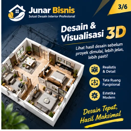 Jasa Desain Interior Palembang untuk Ruang yang Lebih Nyaman, Fungsional, dan Berkarakter - gambar 5