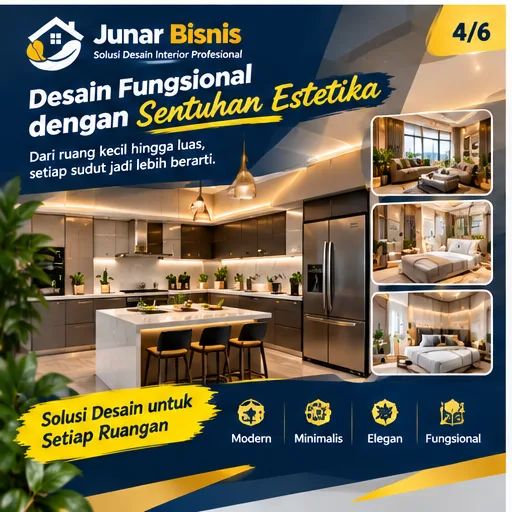 Jasa Desain Interior Palembang untuk Ruang yang Lebih Nyaman, Fungsional, dan Berkarakter - gambar 4