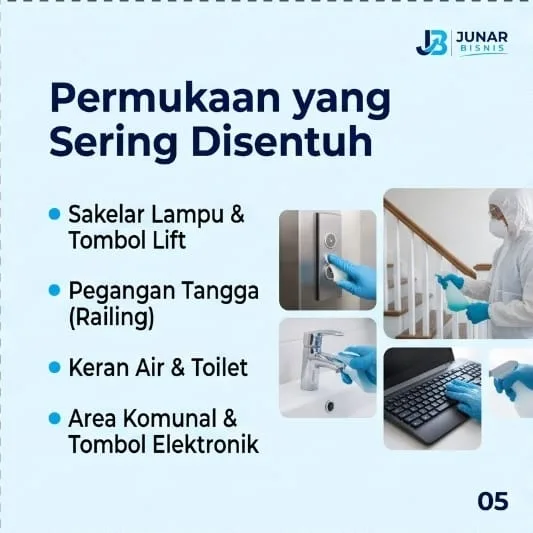 Jasa Disinfektan Medan | Disinfeksi Permukaan Rumah, Kantor & Area Usaha — Junar Bisnis - gambar 3