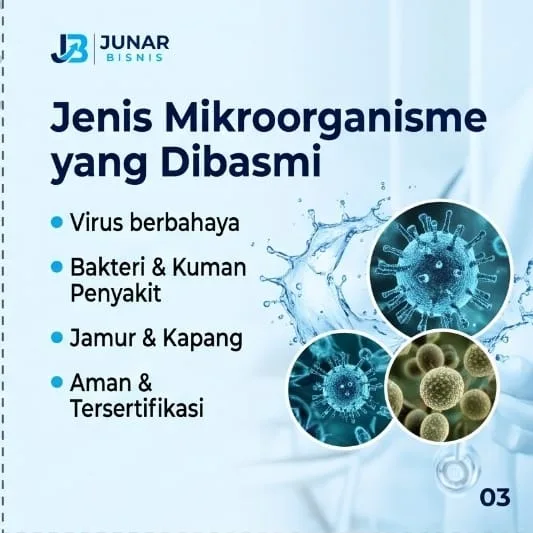 Jasa Disinfektan Medan | Disinfeksi Permukaan Rumah, Kantor & Area Usaha — Junar Bisnis - gambar 4
