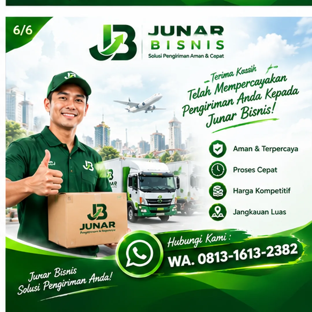 Jasa Ekspedisi dan Cargo Semarang untuk Paket & Barang Besar | Junar Bisnis - gambar 6