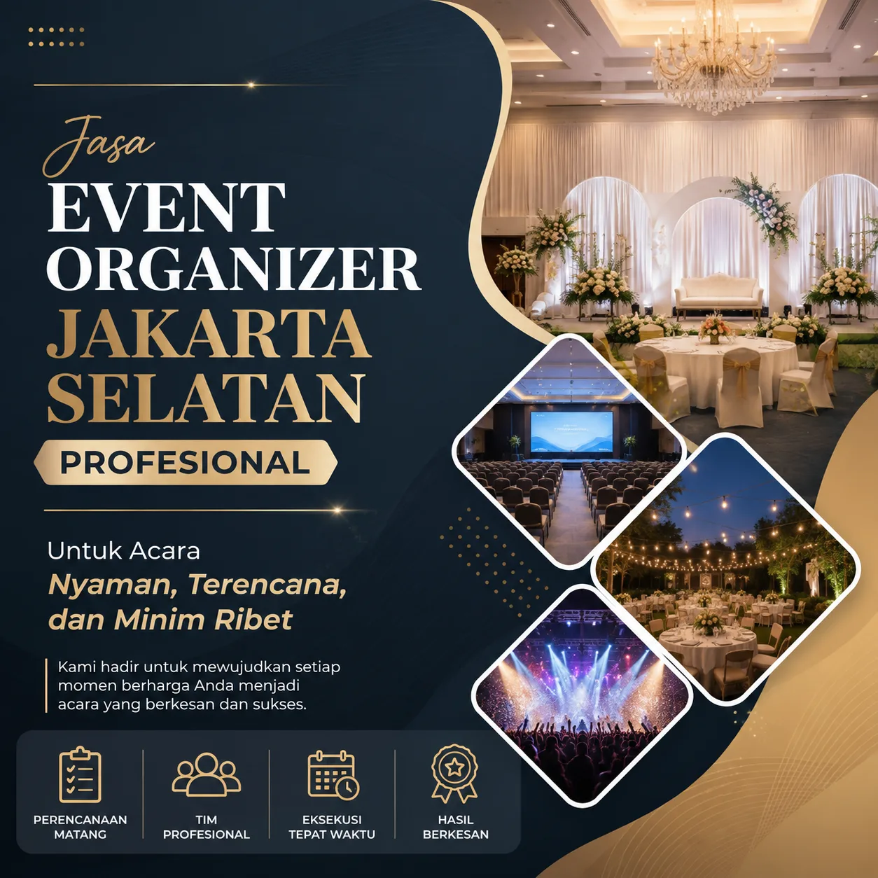 Jasa Event Organizer Jakarta Selatan Profesional untuk Acara Nyaman, Terencana, dan Minim Ribet