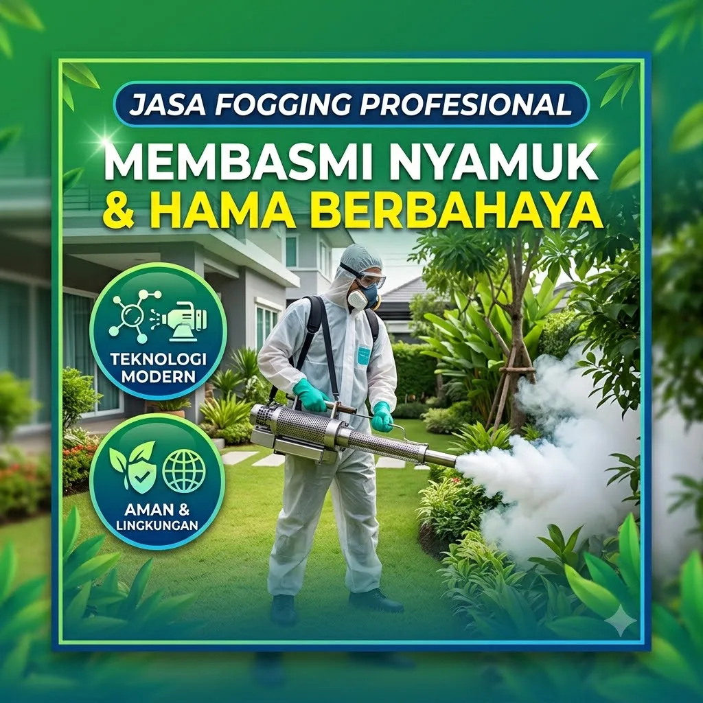 Jasa Fogging Yogyakarta Profesional untuk Membasmi Nyamuk dan Hama Berbahaya dengan Teknologi Modern Aman Lingkungan
