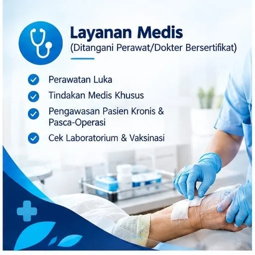 Jasa Home Care Bandung | Perawat, Caregiver, Ibu & Bayi - gambar 2