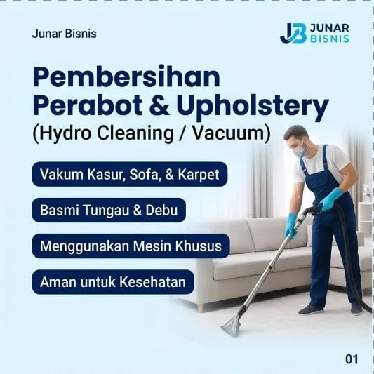 Jasa Home Cleaning Medan | Pembersihan Harian, Deep Cleaning & AC Care — Junar Bisnis - gambar 4