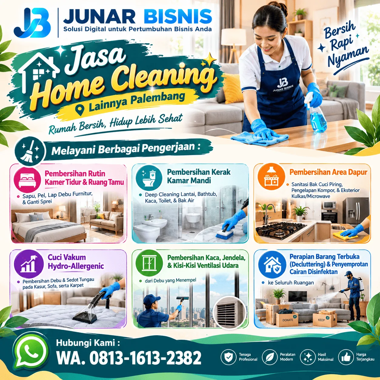 Jasa Home Cleaning Palembang untuk Rumah Lebih Nyaman - gambar 7