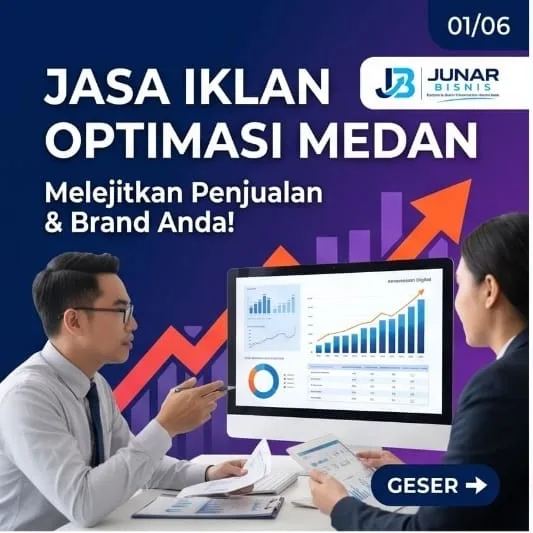 Jasa Iklan & Optimasi Medan | Google Ads, SEO, Marketplace — Junar Bisnis