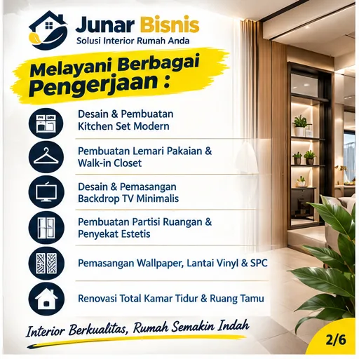 Jasa Interior Rumah Palembang - gambar 7