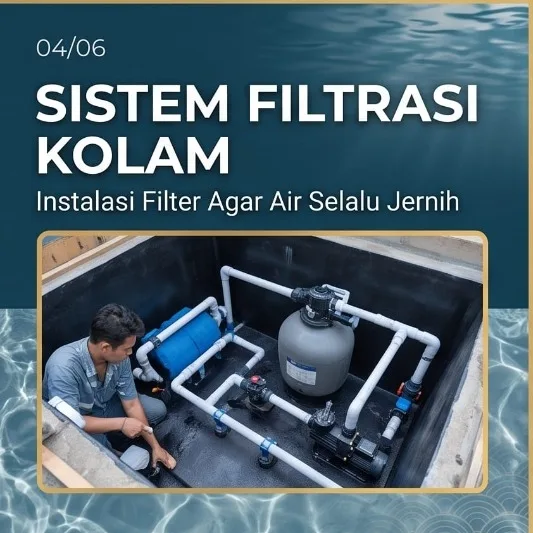 Jasa Kolam Koi Medan | Desain, Filtrasi & Perawatan — Junar Bisnis - gambar 4