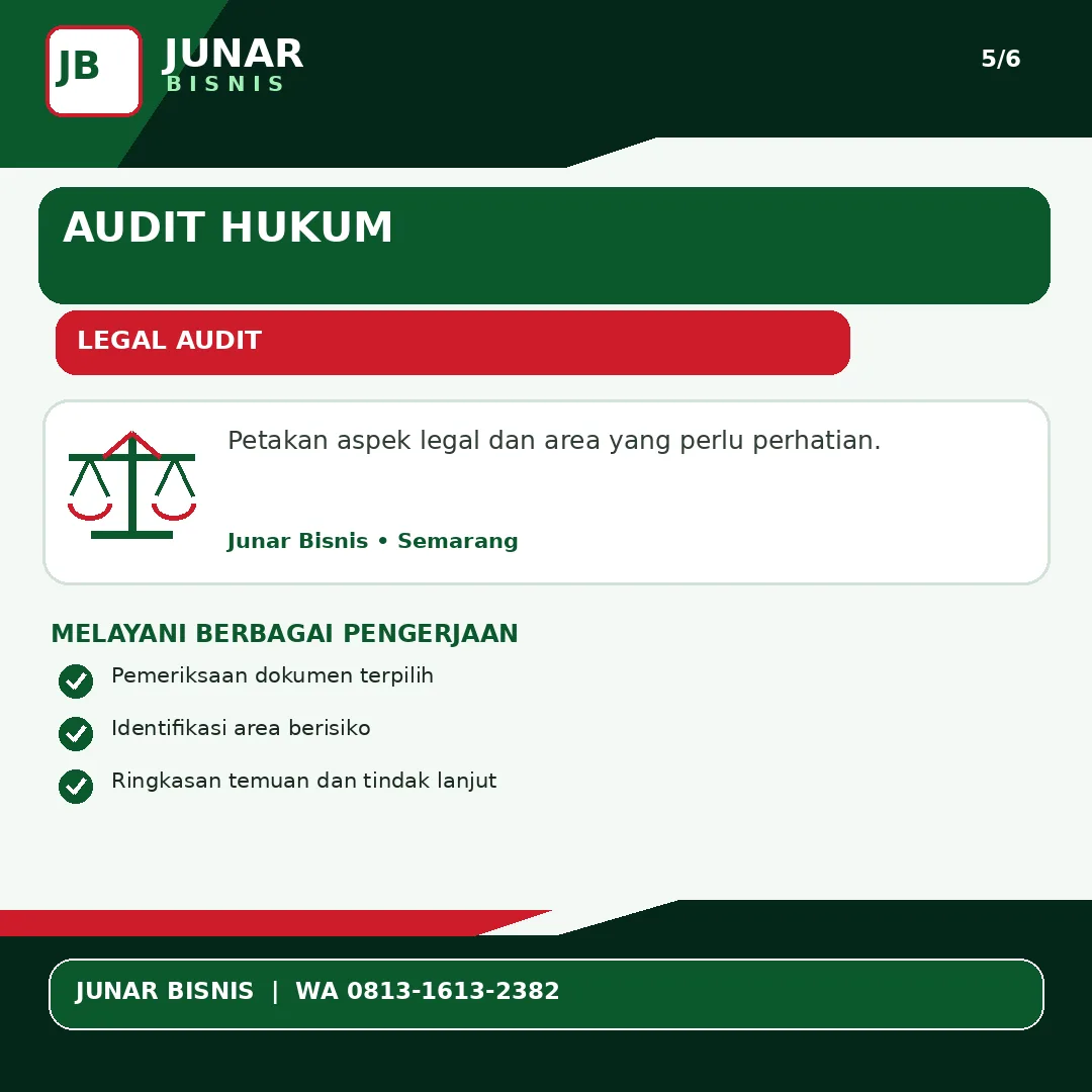 Jasa Konsultan Hukum Semarang untuk Bisnis | Junar Bisnis< - gambar 6