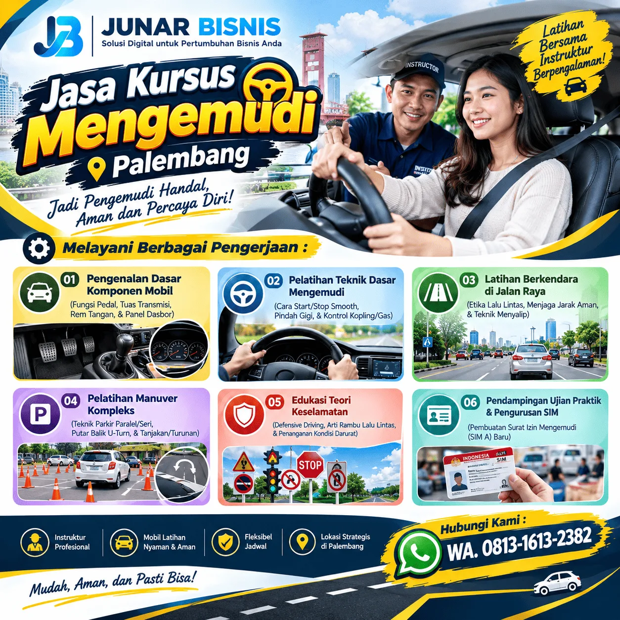 Jasa Kursus Mengemudi Palembang untuk Belajar Berkendara Lebih Percaya Diri - gambar 7