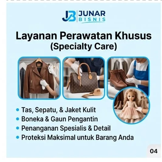 Jasa Laundry dan Dry Cleaning Medan | Laundry Kiloan, Cuci Kering & Perawatan Tekstil — Junar Bisnis - gambar 3