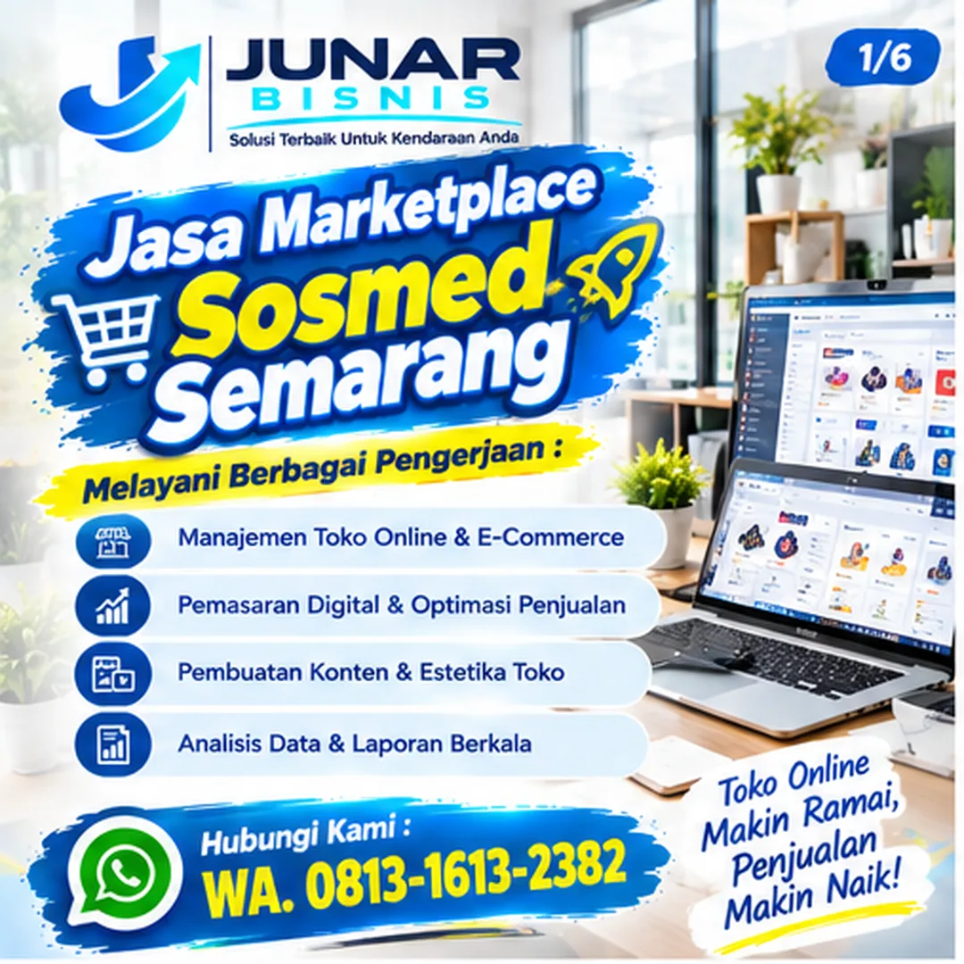 Jasa Marketplace Sosmed Semarang | Junar Bisnis - gambar 2