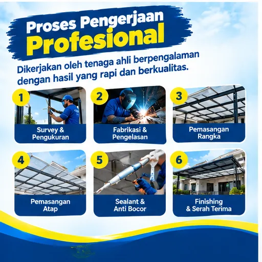 Jasa Pasang Kanopi Palembang - gambar 2