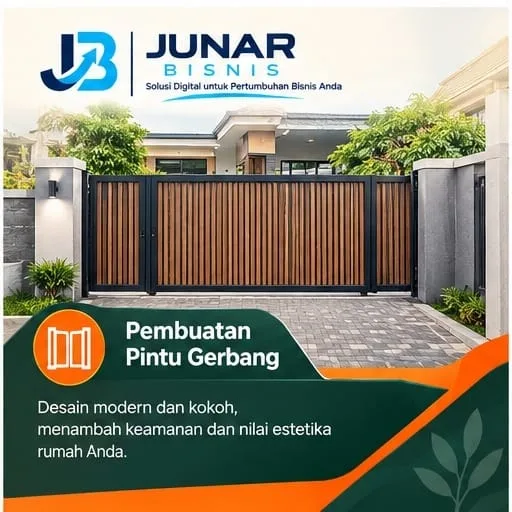 Jasa Pasang Pagar Bandung | Junar Bisnis – Custom, Gerbang & Renovasi - gambar 5
