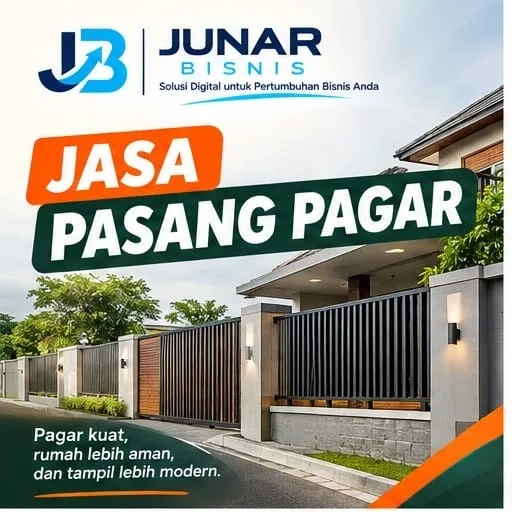 Jasa Pasang Pagar Bandung | Junar Bisnis – Custom, Gerbang & Renovasi