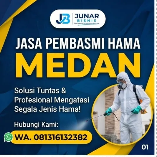 Jasa Pembasmi Hama Medan | Rayap, Tikus & Pengendalian Hama Terpadu — Junar Bisnis