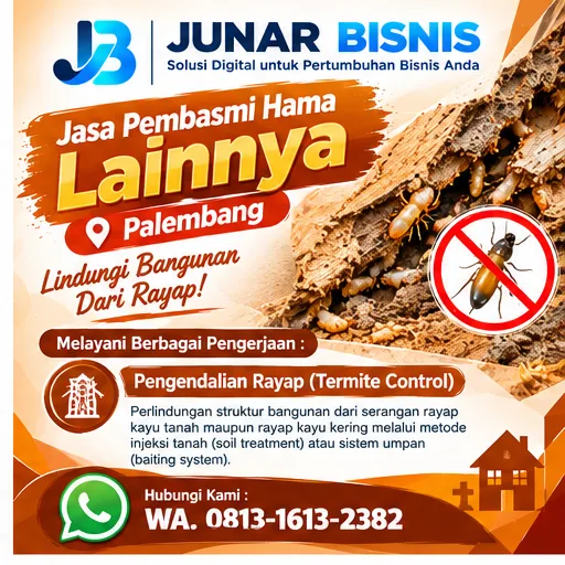 Jasa Pembasmi Hama Palembang untuk Rumah, Usaha & Gudang - gambar 4