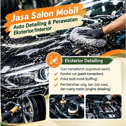 Jasa Salon & Audio Mobil Bandung – Detailing, Upgrade Audio & Aksesori | Junar Bisnis - gambar 2