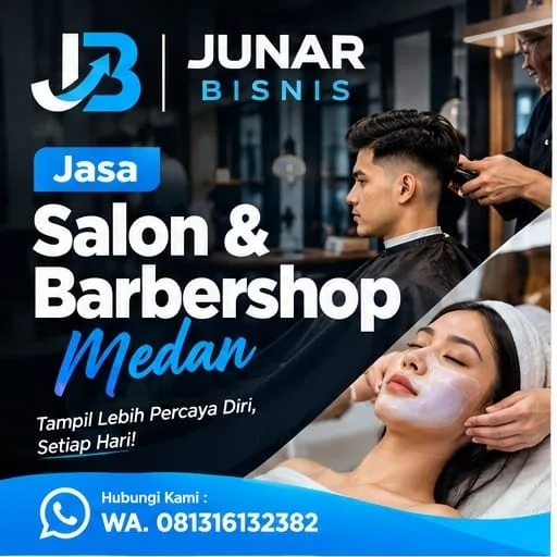 Jasa Salon & Barbershop Medan | Potong Rambut, Grooming, Perawatan & Tata Rias — Junar Bisnis