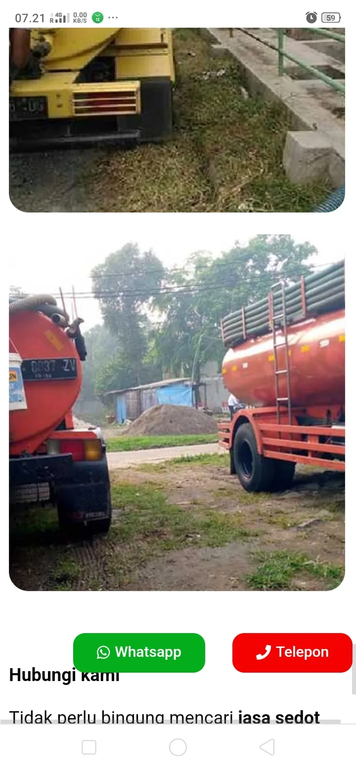 Jasa Sedot WC Kadipaten & Perbaikan Saluran Mampet | CV Jaya Amanah Mandiri - gambar 6