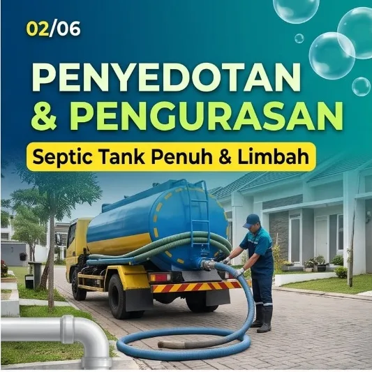 Jasa Sedot WC Medan | Sedot Septic Tank, Saluran Mampet & Sanitasi — Junar Bisnis - gambar 2