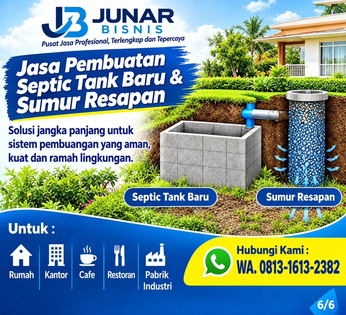 Jasa Sedot WC Tangerang, Septic Tank, Saluran Air & Limbah - gambar 8