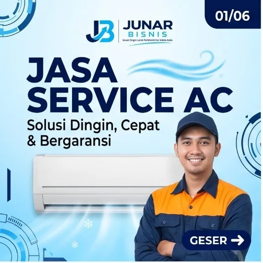 Jasa Service AC Medan | Cuci AC, Cek Freon & Bongkar Pasang — Junar Bisnis