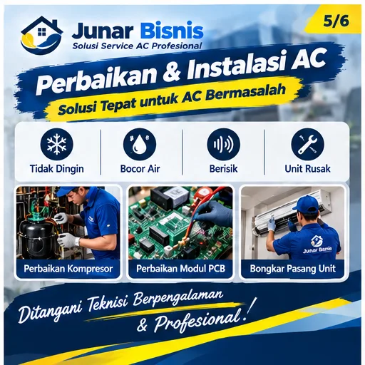 Jasa Service AC Palembang untuk Udara Sejuk dan Ruangan Lebih Nyaman - gambar 3